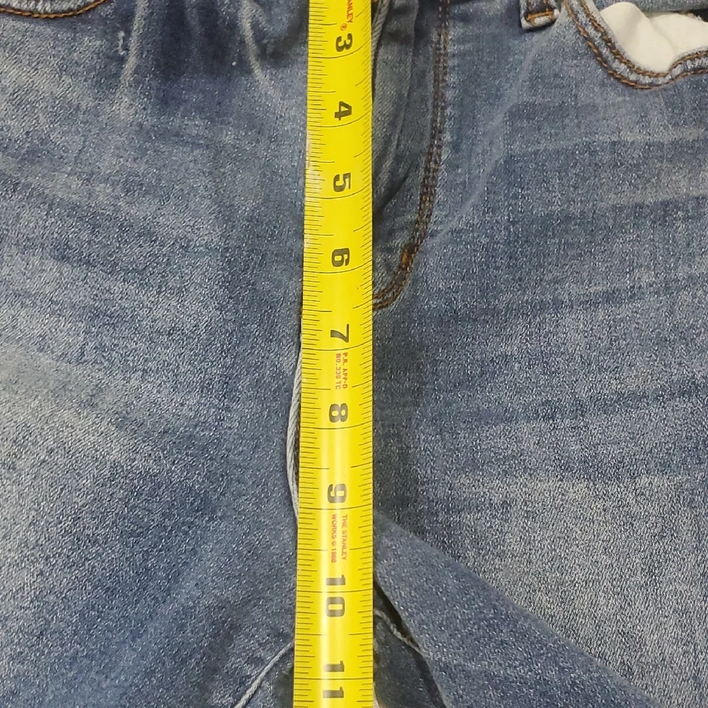 Judy Blue Straight Leg Jeans in Classic Blue - Picture 8 of 14